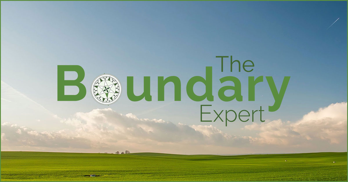 Boundary Surveys The Boundary Expert